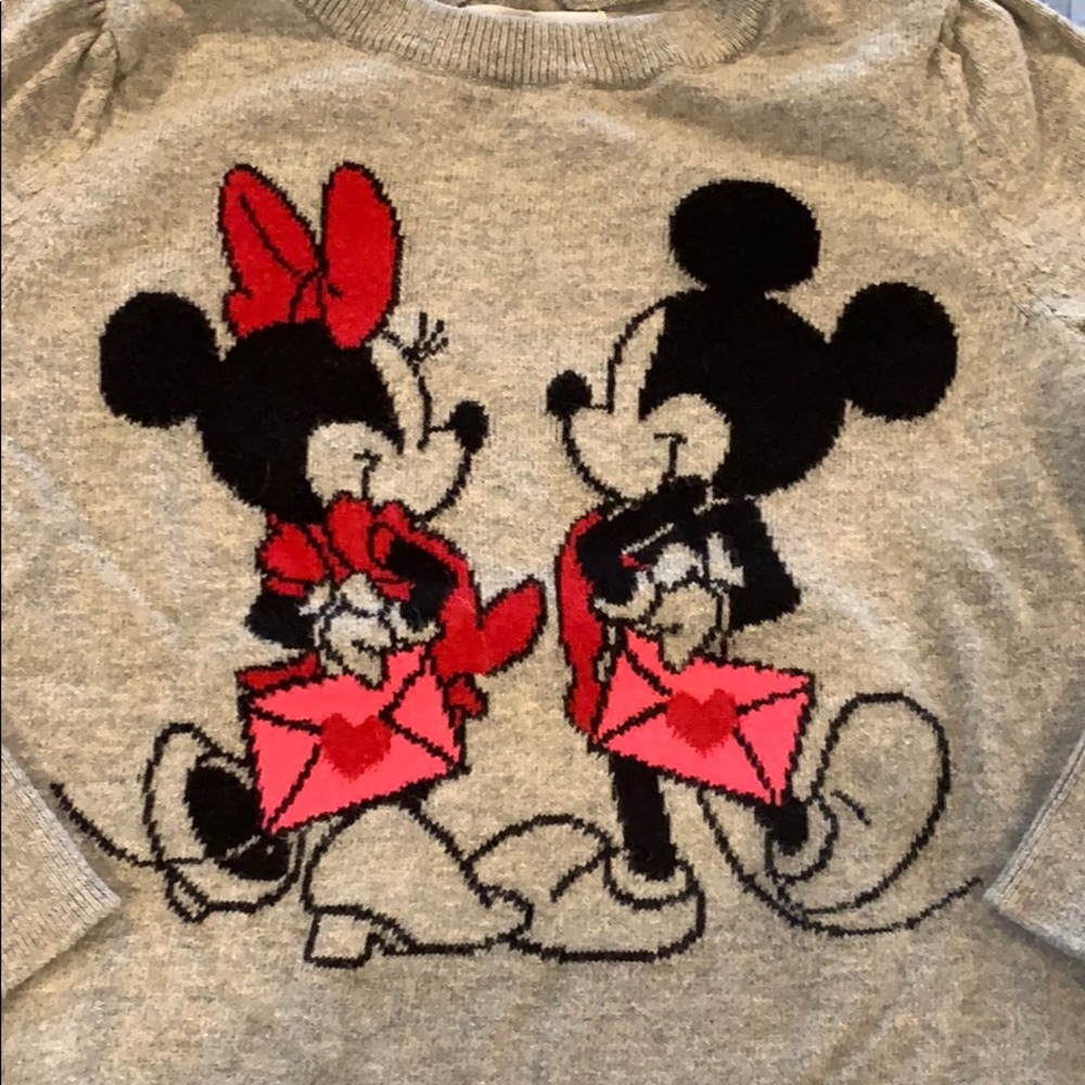 Baby gap Disney Mickey and Minnie sweater - Picture 2 of 2